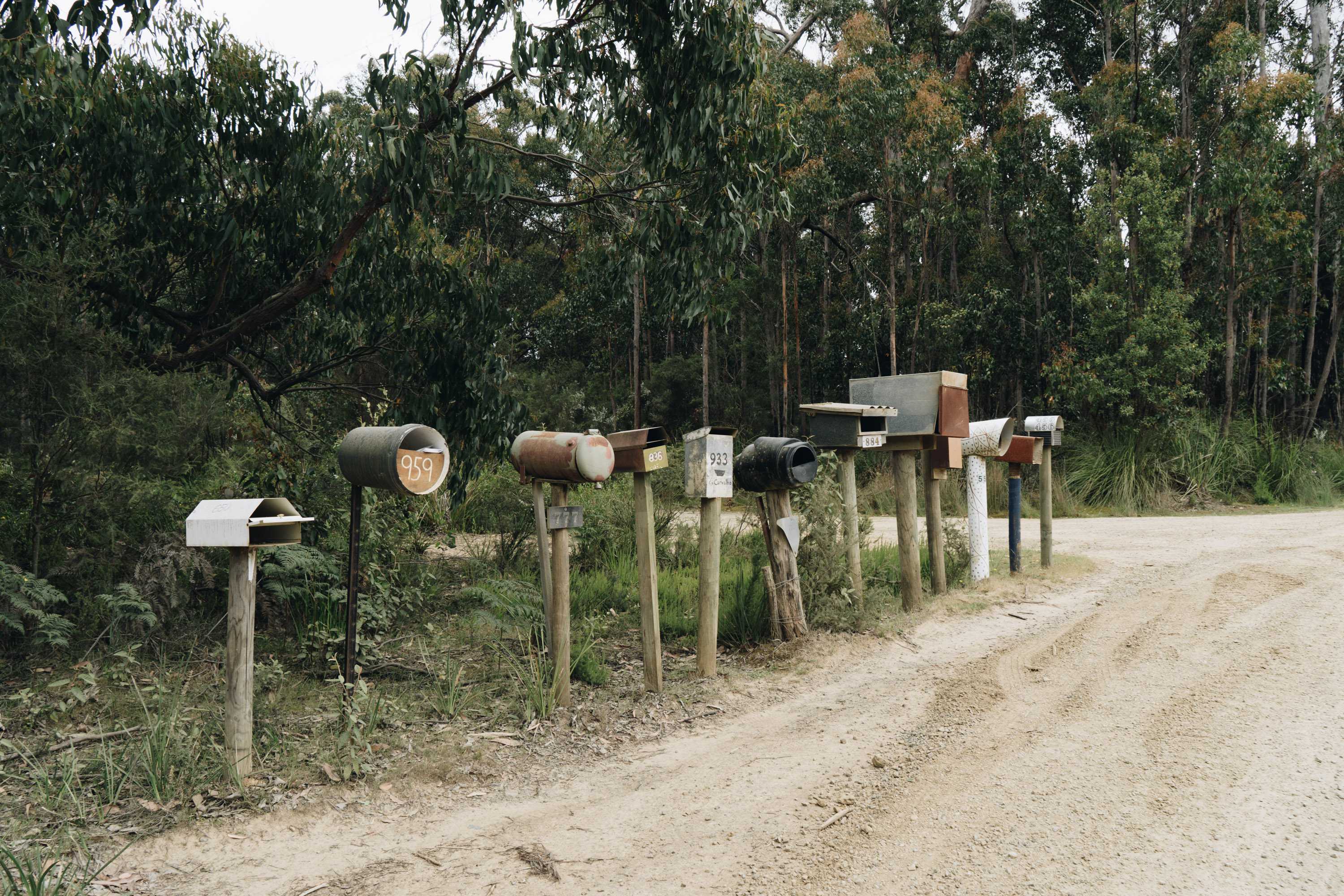 Bruny Island mailboxes cover image