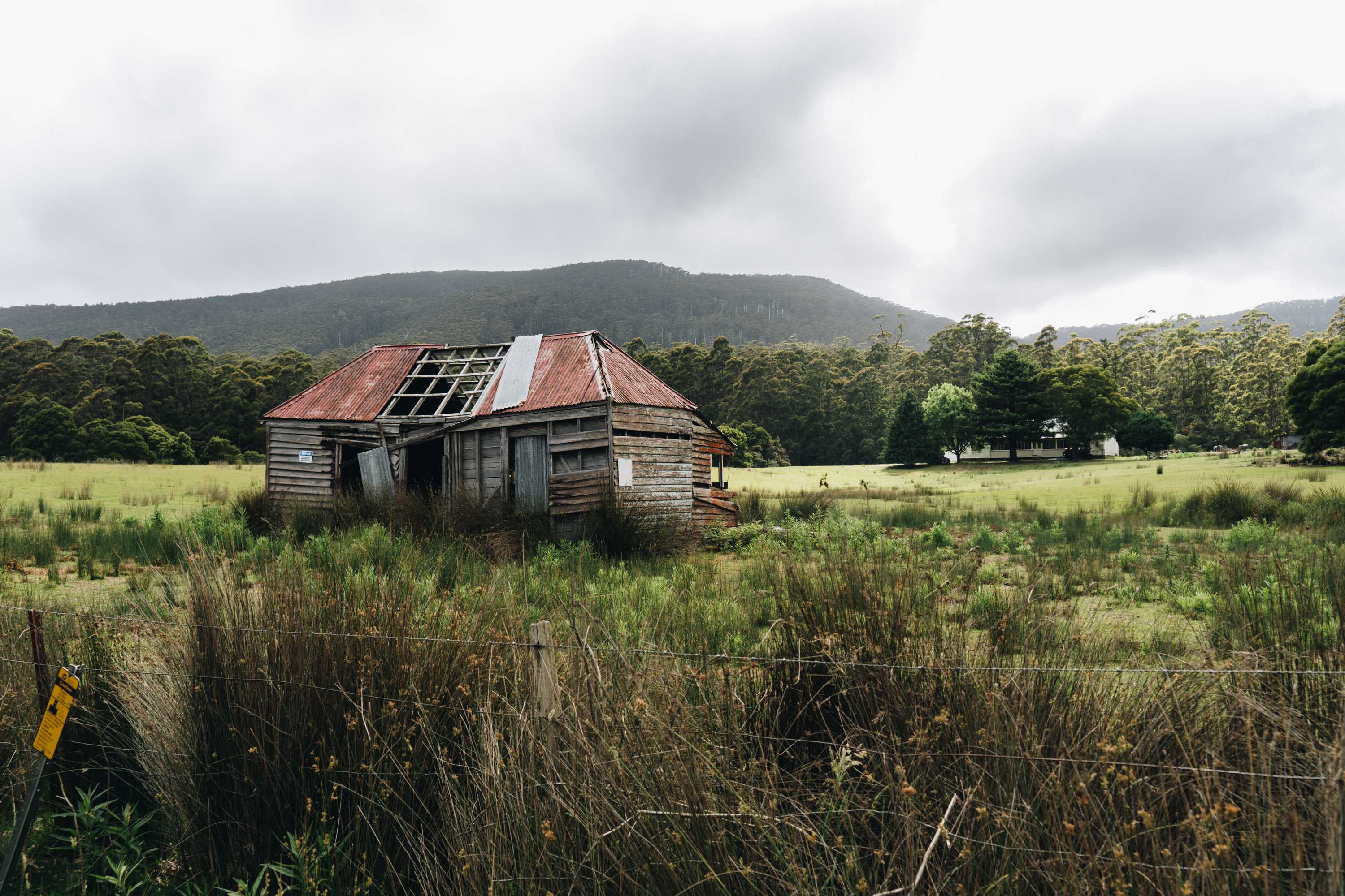 Abandoned farmhouses on Bruny Island cover image